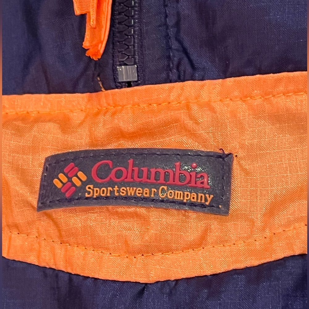 Vintage Columbia 90s Colorblock Y2K Retro Outdoor Streetwear Windbreaker Medium - Picture 8 of 14